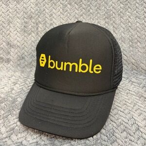 Bumble Hat Black Yellow Trucker Snapback Make The First Move Promo Cap